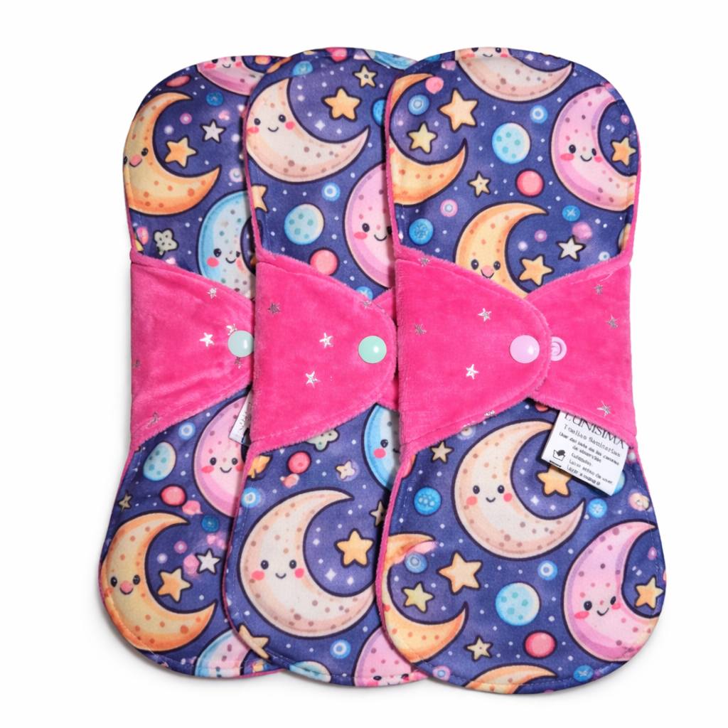kit 3 toallas Lunisima nocturna 30 cm