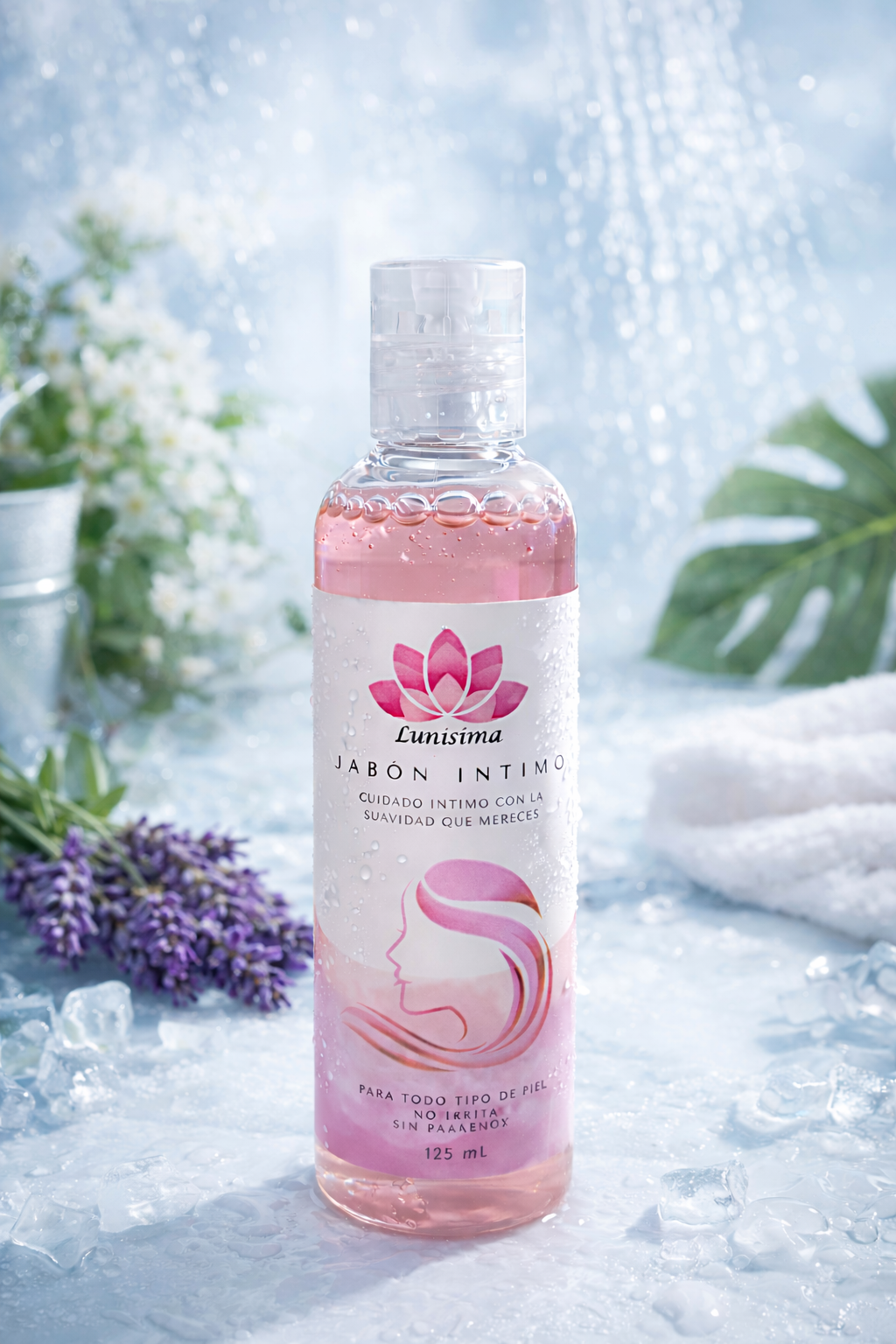 Jabón liquido de higiene intima