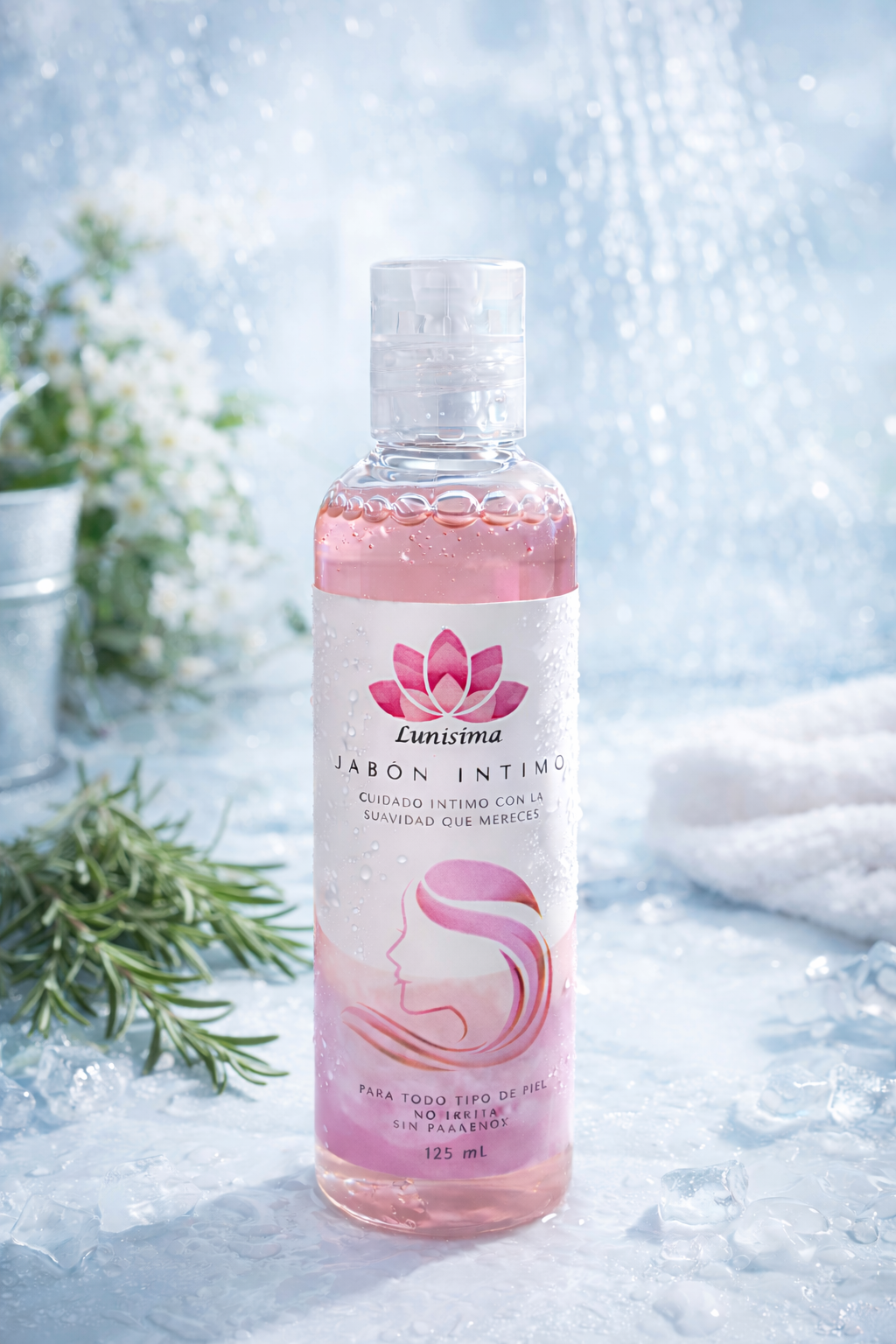 Jabón liquido de higiene intima