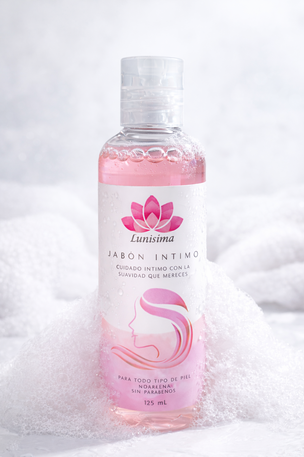 Jabón liquido de higiene intima