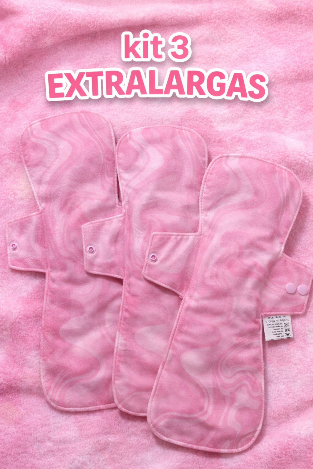 kit 3 toallas extralargas Lunisima de 34 cm