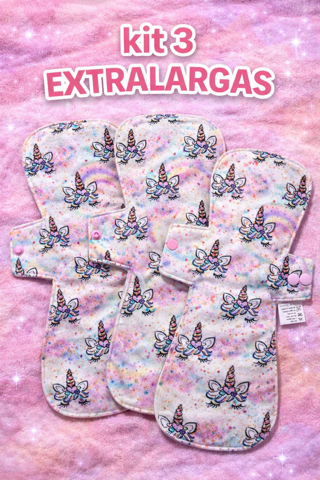 kit 3 toallas extralargas Lunisima de 34 cm