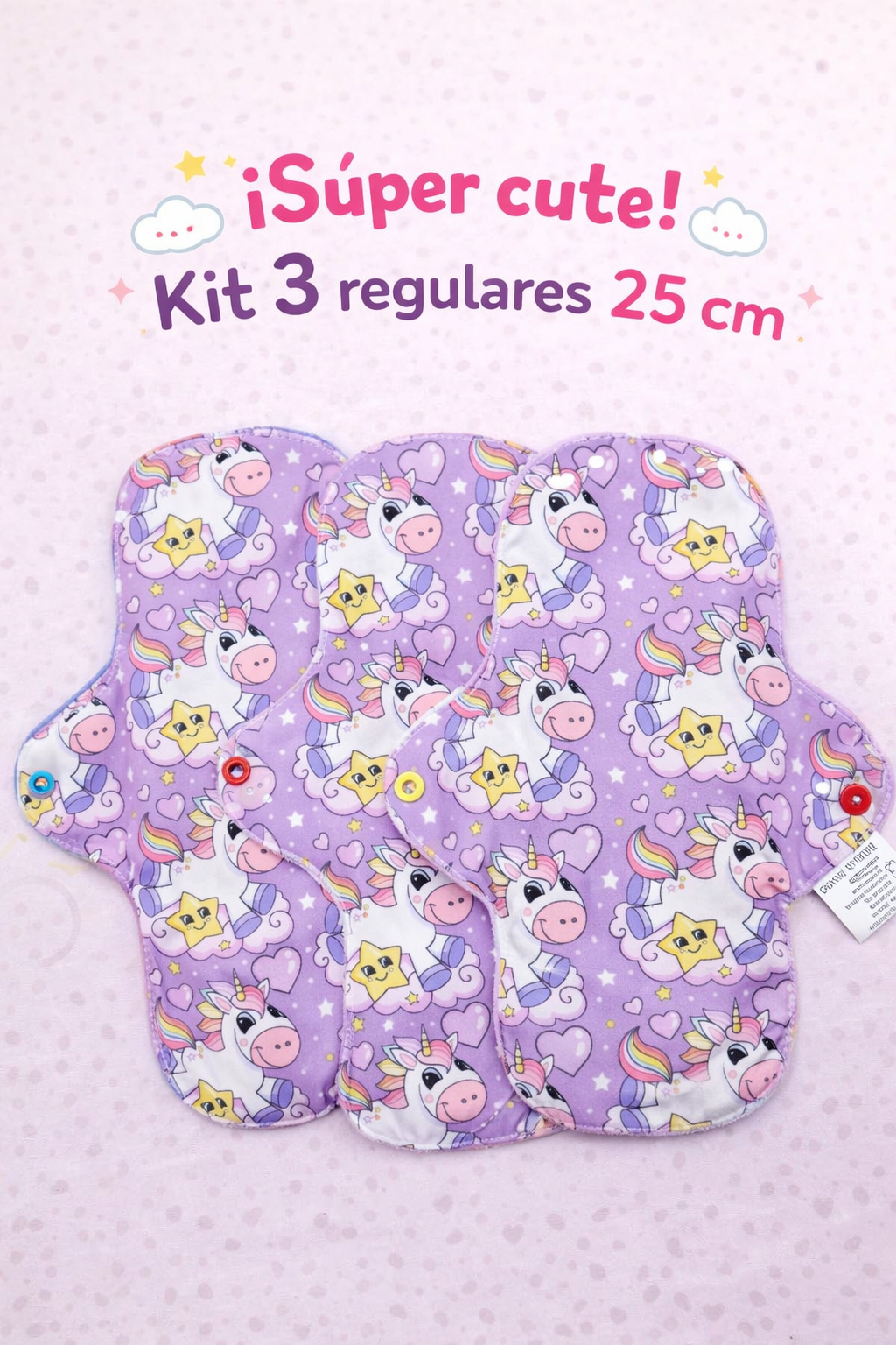 Kit 3 toallas Lunisima 25 cm