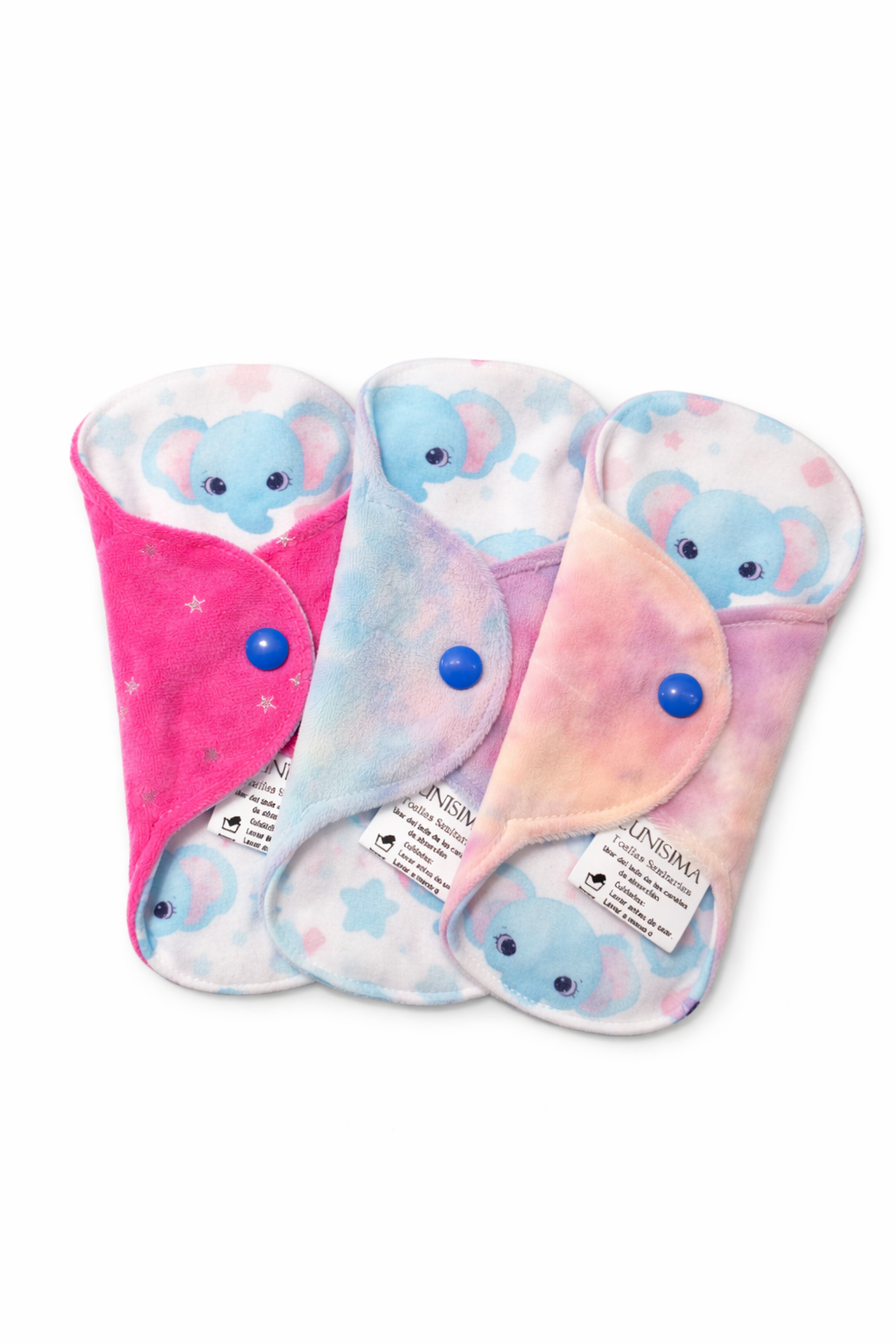 Kit 3 panty protector Lunisima 20 cm redondo