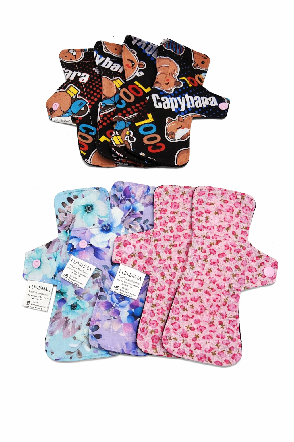 Kit 3 panty protector Lunisima 20 cm cuadrado
