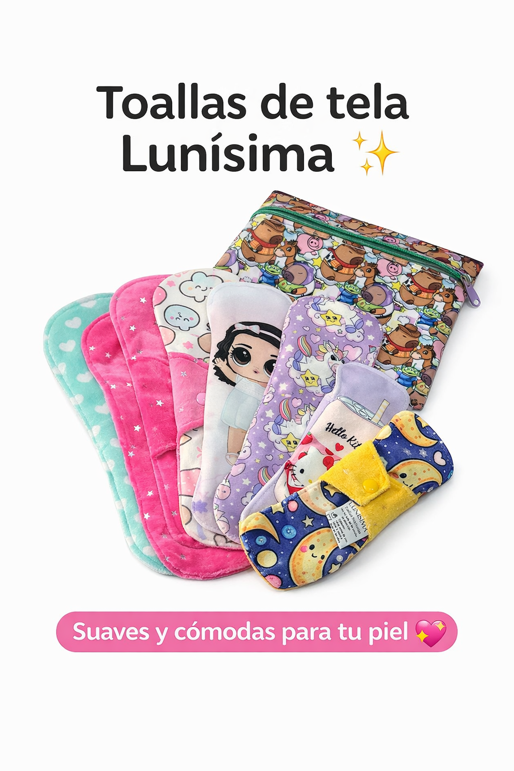 Kit completo de toallas Lunisima