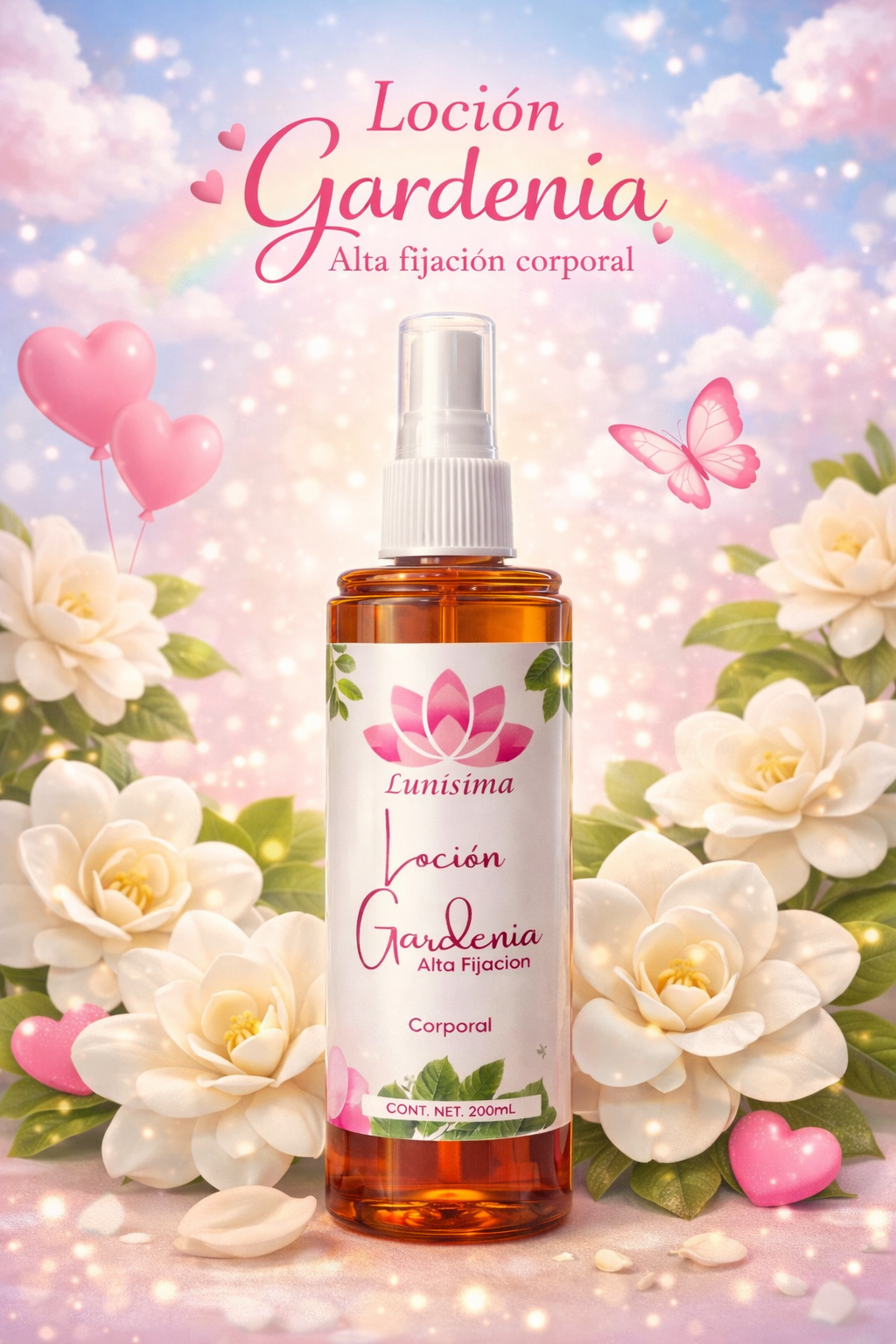 Loción corporal de Gardenias