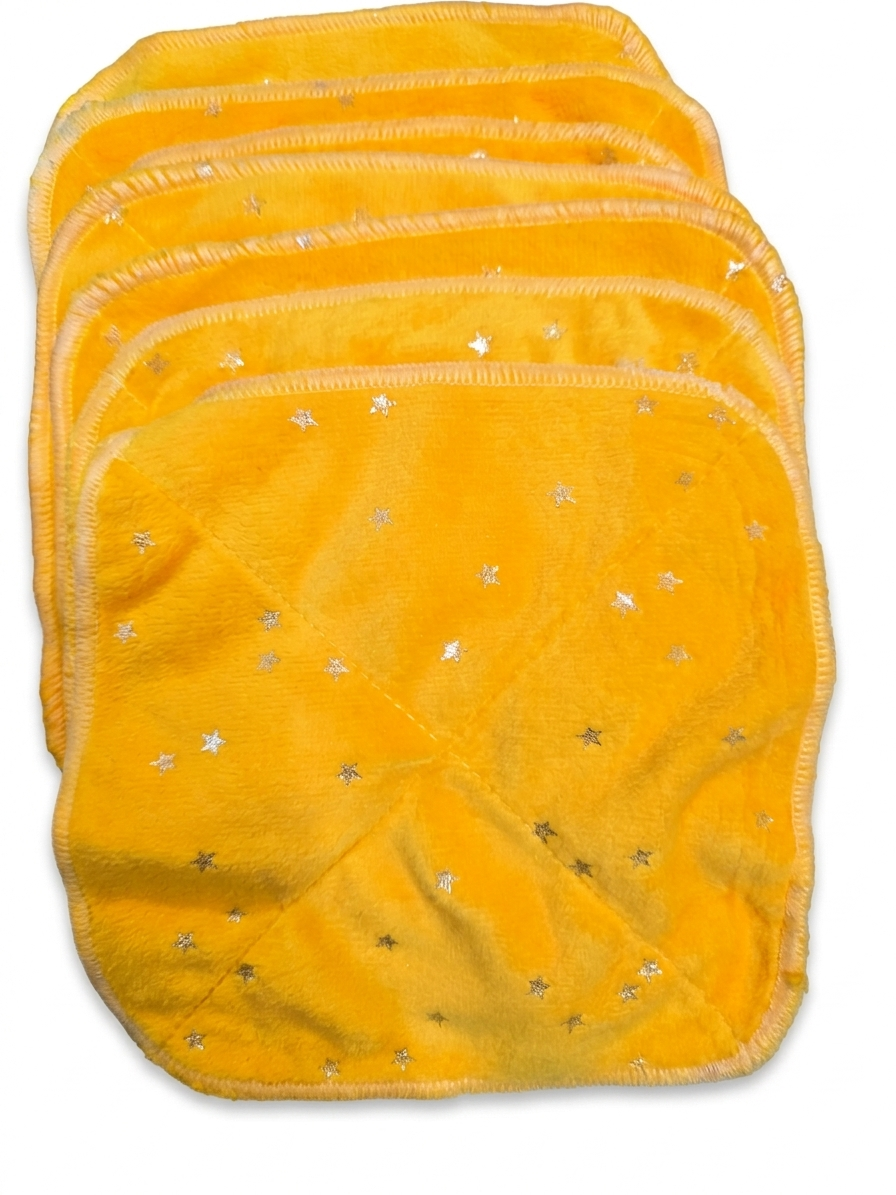 Desmaquillantes cuadradas kit de 7 pzas