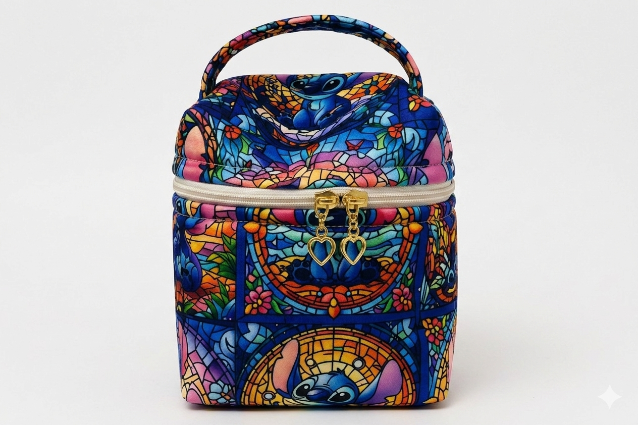 Bolsas tipo cosmetiquera con cierre