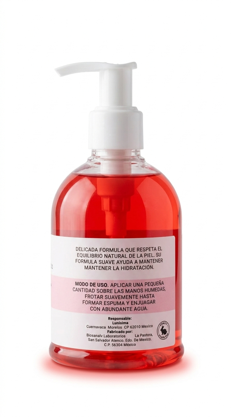 Jabón liquido hidratante para manos