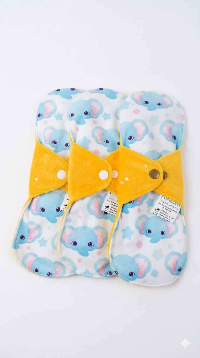 kit 3 toallas Lunisima nocturna 30 cm