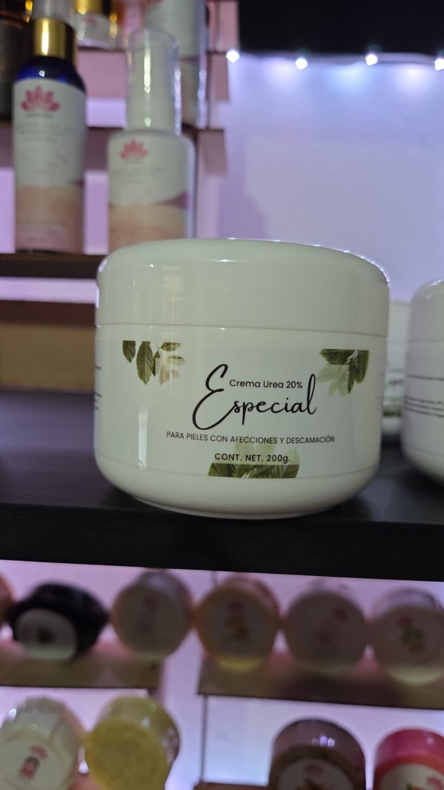 Crema Corporal Urea 20% Especial con Colágeno Marino y Vitamina C Hidratación Intensiva para Piel Suave y Flexible