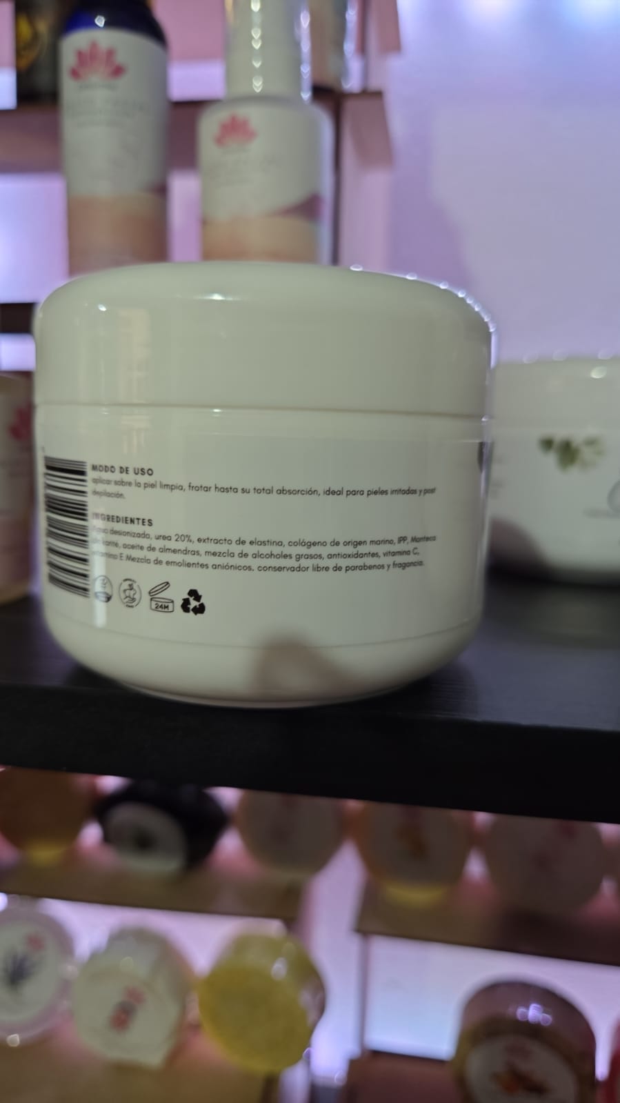 Crema Corporal Urea 20% Especial con Colágeno Marino y Vitamina C Hidratación Intensiva para Piel Suave y Flexible