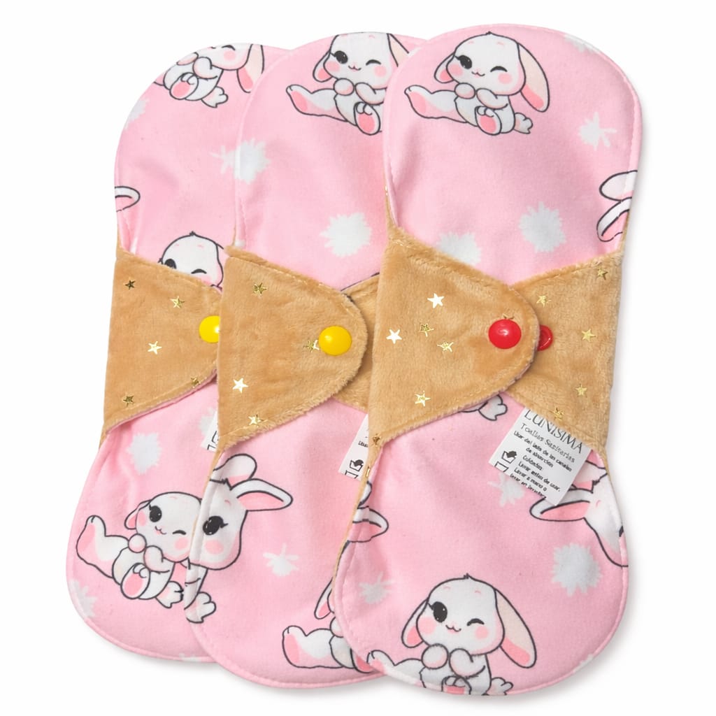kit 3 toallas Lunisima nocturna 30 cm