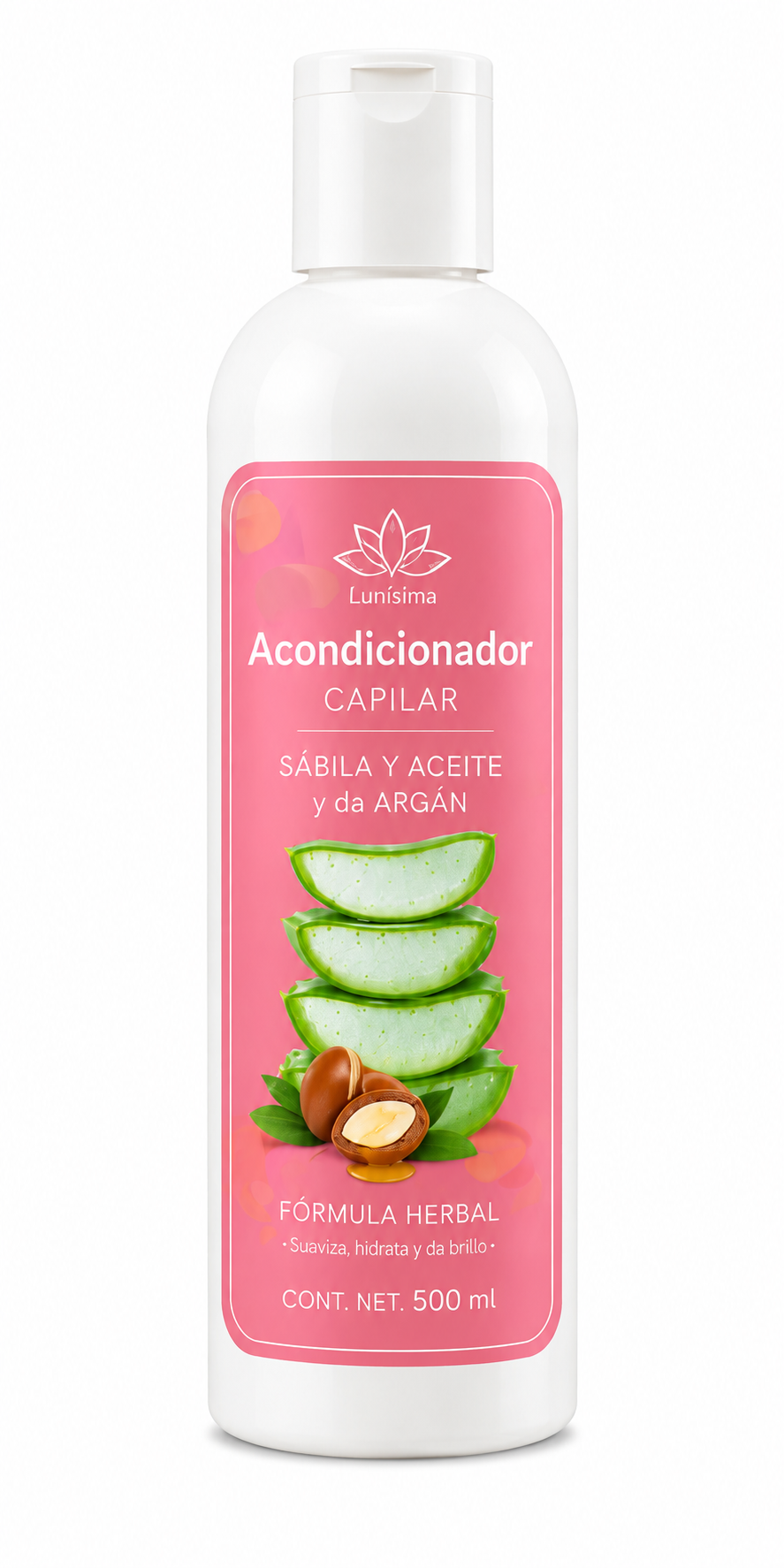 Acondicionador capilar de Sábila y Argán